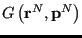 $ G\left({\bf r}^N,{\bf p}^N\right)$